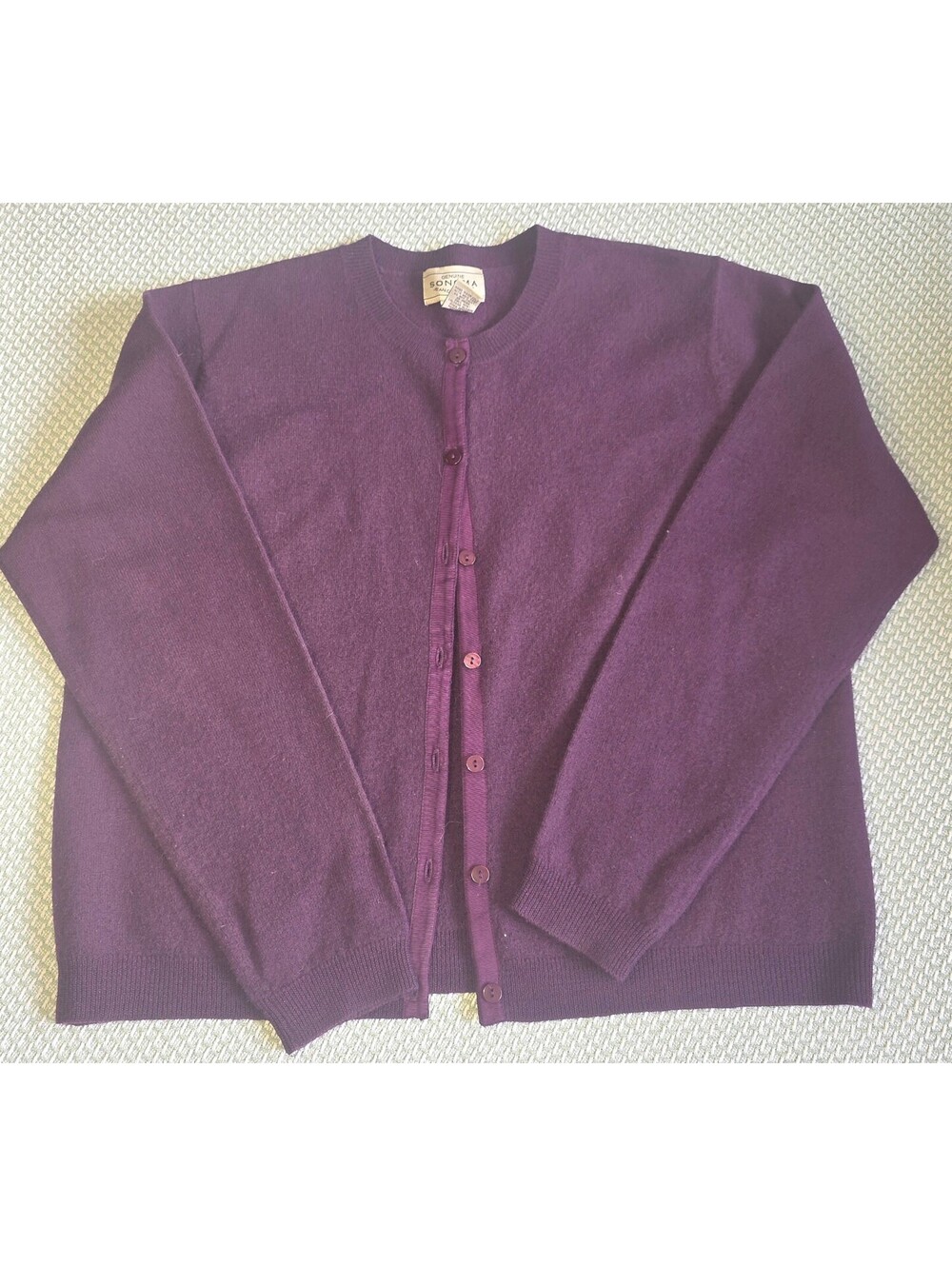 Women's 100% Merino wool cardigan size large